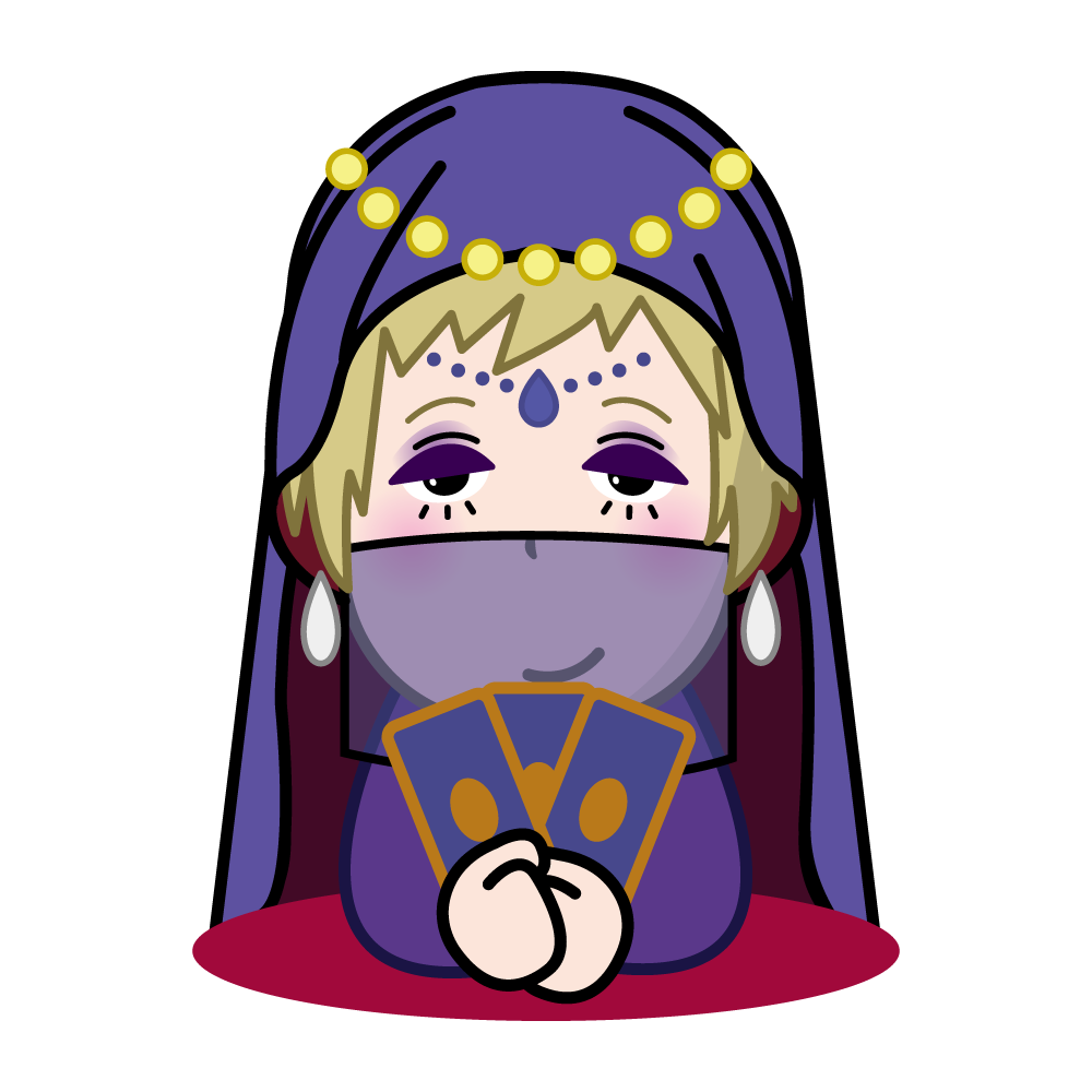 占い師キャラクター